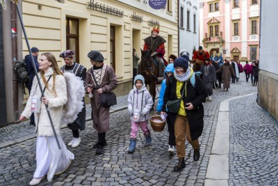 Tři králové popřáli v Olomouci šťastný nový rok