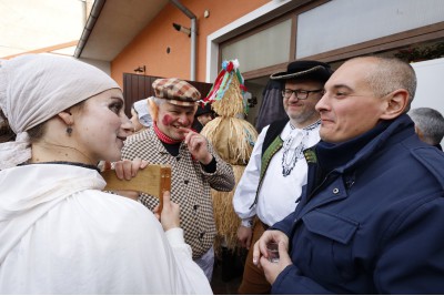 Ve Velké Bystřici bylo veselo. Konal se tam tradiční masopust