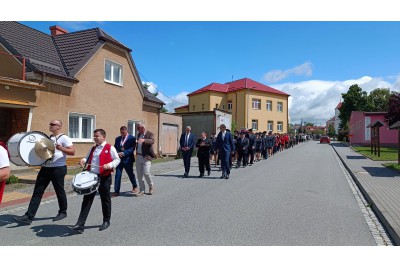 Hasiči v Luké hasí už 130 let. Obec uspořádala slavnost