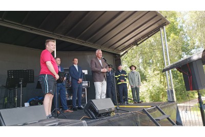 Hasiči v Luké hasí už 130 let. Obec uspořádala slavnost