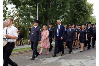 Hrochovští hasiči oslavili 130 let v akci