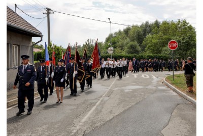 Hrochovští hasiči oslavili 130 let v akci