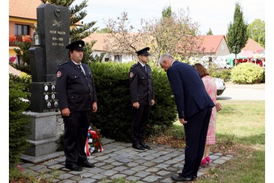 Hrochovští hasiči oslavili 130 let v akci