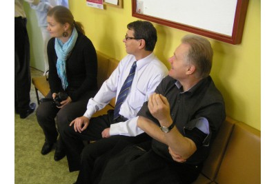 Společné darování krve na hematologicko-transfuzním oddělení nemocnice v Přerově