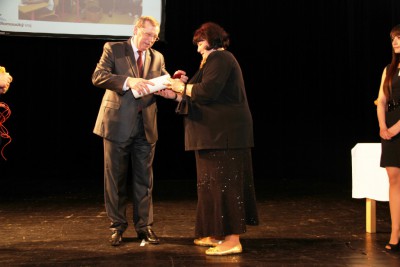 Oceněná pedagožka Anna Bukovská