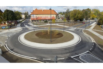 II/448 a II/446 Olomouc – Okružní křižovatka ulic Dobrovského, Na střelnici - titul Stavba roku - kategorie Stavby dopravní, inženýrské a vodohospodářské