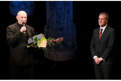 Cena za výjimečný počin roku v oblasti tradiční lidové kultury: Město Velká Bystřice, cyklus akcí Hanácký rok v Bystřici (cenu převzal starosta Velké Bystřice Marek Pazdera)