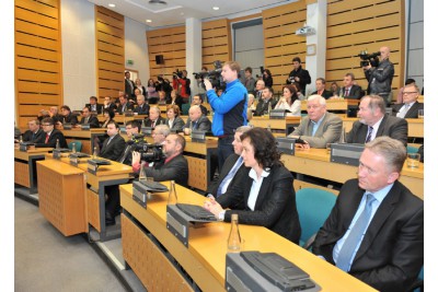 setkání se členy Zastupitelstva  Olomouckého kraje, představiteli organizací zřizovaných krajem a zástupci Krajského úřadu Olomouckého kraje