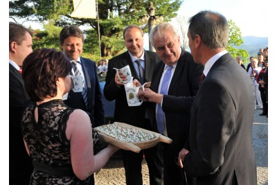 První den návštěvy prezidenta Miloše Zemana v Olomouckém kraji