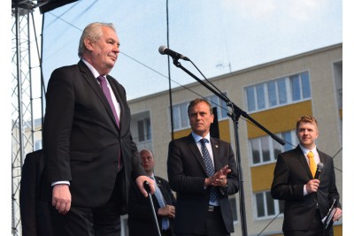 Druhý den prezidentské návštěvy v Olomouckém kraji - 14.5.2015