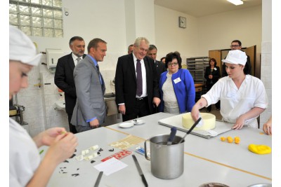 Druhý den prezidentské návštěvy v Olomouckém kraji - 14.5.2015