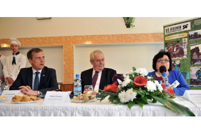 Druhý den prezidentské návštěvy v Olomouckém kraji - 14.5.2015