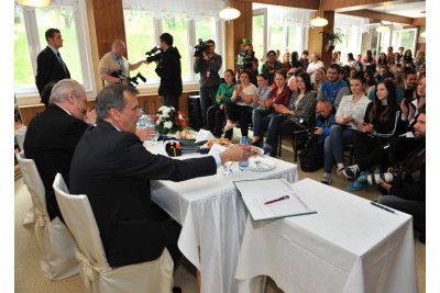 Druhý den prezidentské návštěvy v Olomouckém kraji - 14.5.2015