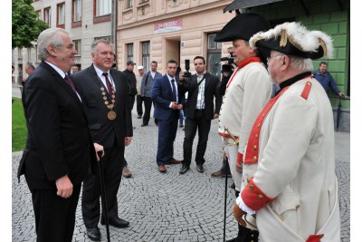 Druhý den prezidentské návštěvy v Olomouckém kraji - 14.5.2015
