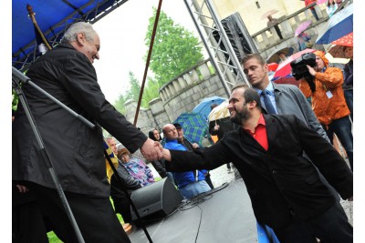 Druhý den prezidentské návštěvy v Olomouckém kraji - 14.5.2015