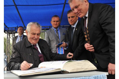 Druhý den prezidentské návštěvy v Olomouckém kraji - 14.5.2015