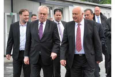 Druhý den prezidentské návštěvy v Olomouckém kraji - 14.5.2015