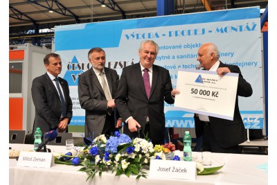 Druhý den prezidentské návštěvy v Olomouckém kraji - 14.5.2015