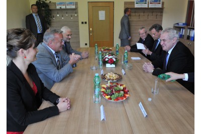 Druhý den prezidentské návštěvy v Olomouckém kraji - 14.5.2015