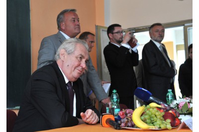 Druhý den prezidentské návštěvy v Olomouckém kraji - 14.5.2015