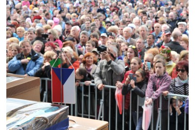 Druhý den prezidentské návštěvy v Olomouckém kraji - 14.5.2015