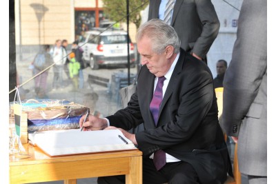 Druhý den prezidentské návštěvy v Olomouckém kraji - 14.5.2015