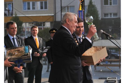 Druhý den prezidentské návštěvy v Olomouckém kraji - 14.5.2015