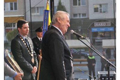 Druhý den prezidentské návštěvy v Olomouckém kraji - 14.5.2015
