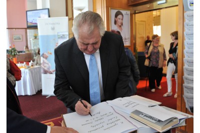 Třetí a závěrečný den prezidentské návštěvy v Olomouckém kraji, 15.5.2015
