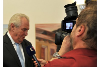 Třetí a závěrečný den prezidentské návštěvy v Olomouckém kraji, 15.5.2015