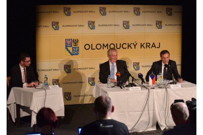 Oficiální návštěva prezidente Zemana v Olomouckém kraji, den třetí