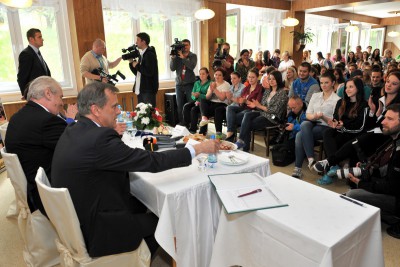 Oficiální návštěva prezidenta Zemana v Olomouckém kraji, den druhý