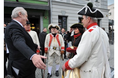 Oficiální návštěva prezidenta Zemana v Olomouckém kraji, den druhý