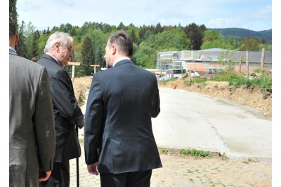 Oficiální návštěva prezidente Zemana v Olomouckém kraji, den třetí