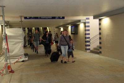 Hejtman Rozbořil si prohlédl rekonstrukci olomoucké železniční stanice 