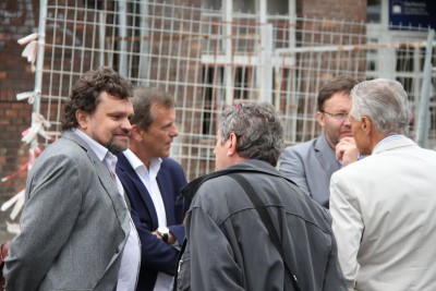 Hejtman Rozbořil si prohlédl rekonstrukci olomoucké železniční stanice