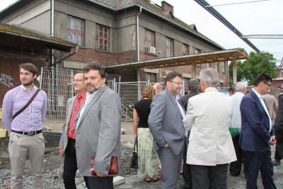 Hejtman Rozbořil si prohlédl rekonstrukci olomoucké železniční stanice