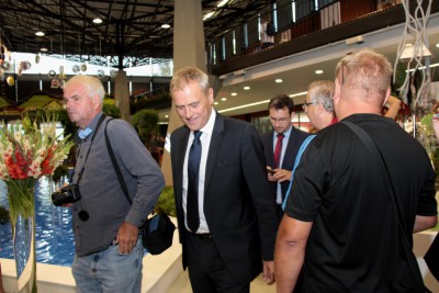 Hejtman Rozbořil zahájil letní Floru Olomouc