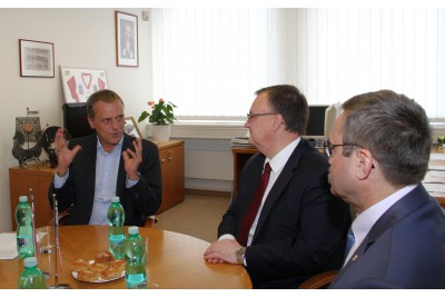 Nový generální konzul Ruska se setkal s hejtmanem Rozbořilem