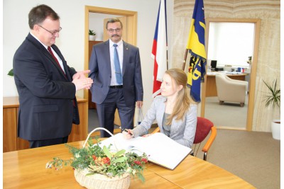 Nový generální konzul Ruska se setkal s hejtmanem Rozbořilem