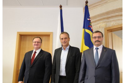 Nový generální konzul Ruska se setkal s hejtmanem Rozbořilem