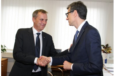 Hejtman přijal francouzského velvyslance Asvazadouriana