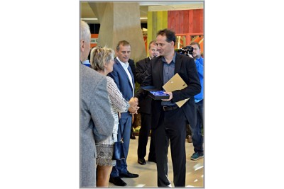 Hejtman Rozbořil předal ocenění Výrobek Olomouckého kraje