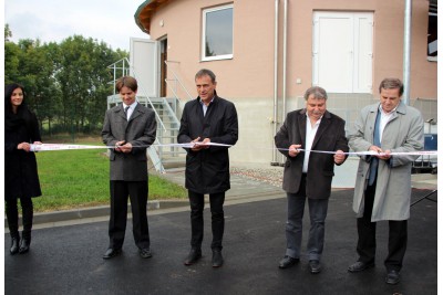 Kraj přispěl na ČOV Ptení