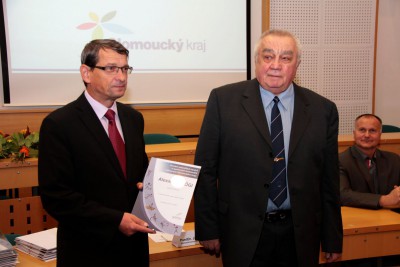 Olomoucký kraj ocenil zasloužilé trenéry