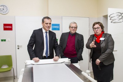 Hejtman otevřel zrekonstruovaný pavilon radiodiagnostiky v přerovské nemocnici 