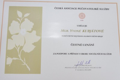 Proběhla krajská konference na téma Sdílená péče o seniory v Olomouckém kraji