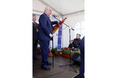 Prezident Miloš Zeman zahájil třídenní návštěvu Olomouckého kraje