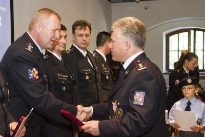Policie v Olomouckém kraji ocenila ty nejlepší ze svých řad