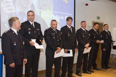 Policie v Olomouckém kraji ocenila ty nejlepší ze svých řad